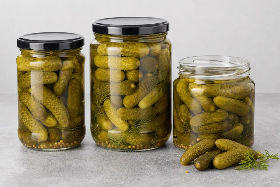 Gherkins Jars