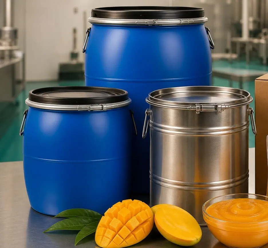 Alphonso Mango Pulp Drums